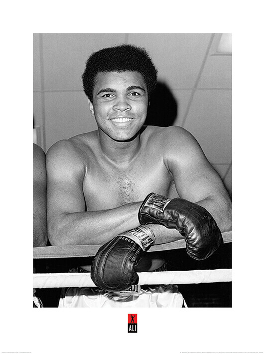 PYRAMID Umělecký tisk Muhammad Ali - Smile, 60 × 80 cm