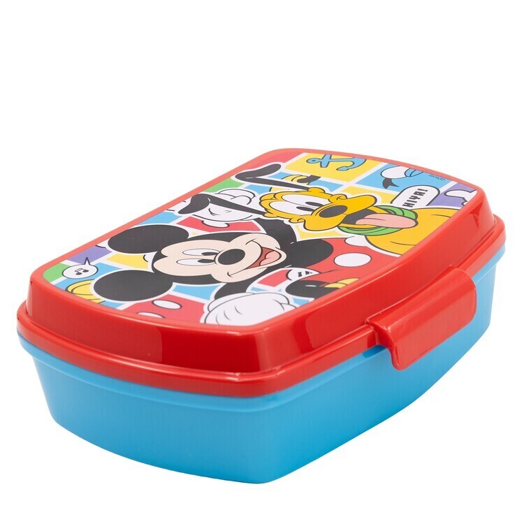 Storline Svačinový box Svačinový box Mickey Mouse - Better Together, 5,6 x 14 x 17 cm