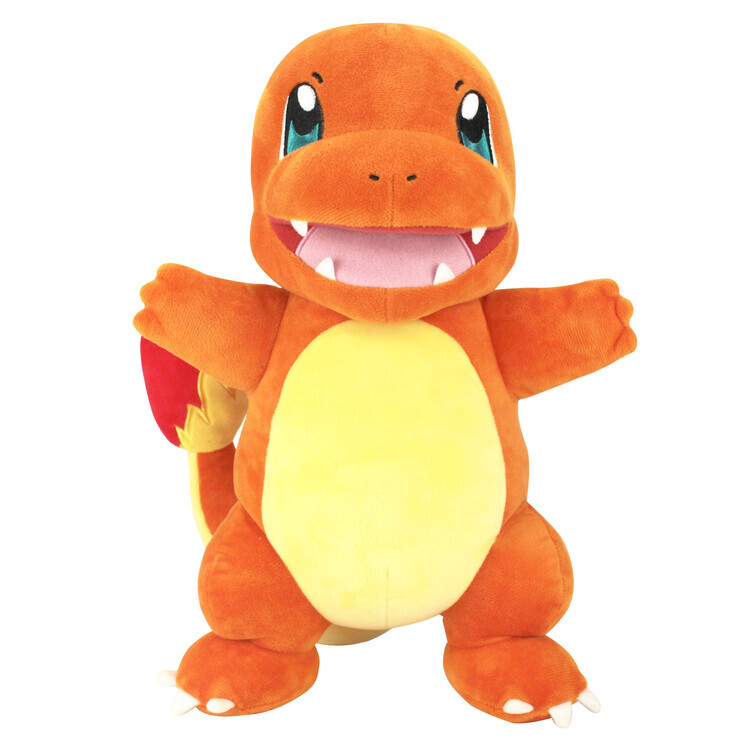 ORBICO Plyšák Interaktivní Power Action - Pokemon - Charmander, 26 x 15.2 x 25.4 cm