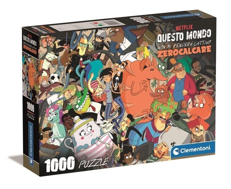 CLEMENTONI Puzzle Netflix - Zerocalcare IV, 1000 ks