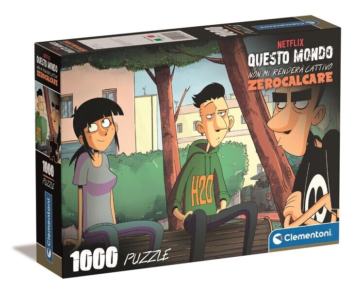 CLEMENTONI Puzzle Netflix - Zerocalcare III, 1000 ks