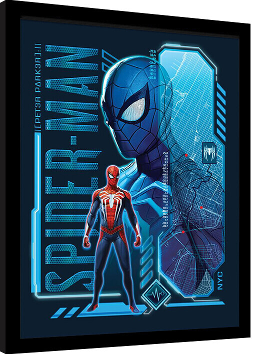 PYRAMID Obraz na zeď - Spider-Man - Peter Parker, 34.3 x 44.5 cm