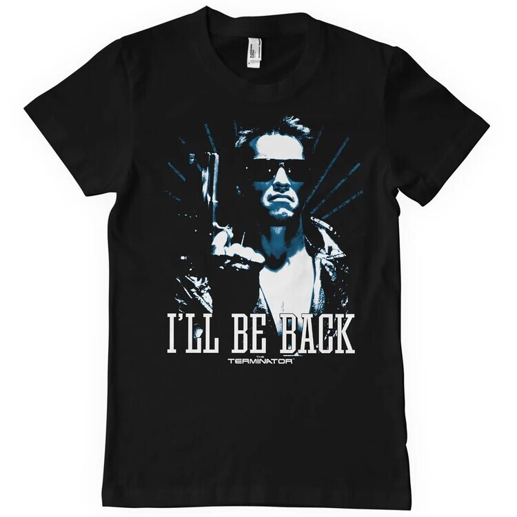 HYBRIS Tričko Terminator - I'll Be Back, 4XL