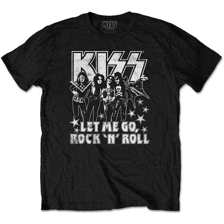 ROCKOFF Tričko KISS - Let Me Go, S