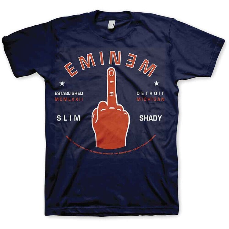 ROCKOFF Tričko Eminem - Detroit Finger, S
