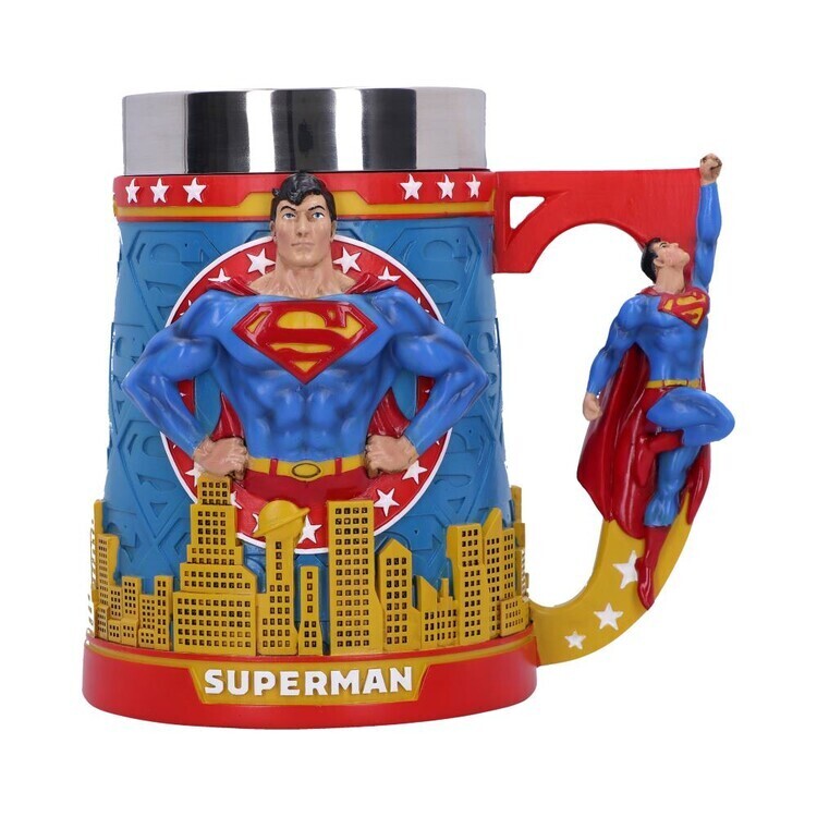 NEMESIS NOW Hrnek Superman - Man of Steel, 0,6 l
