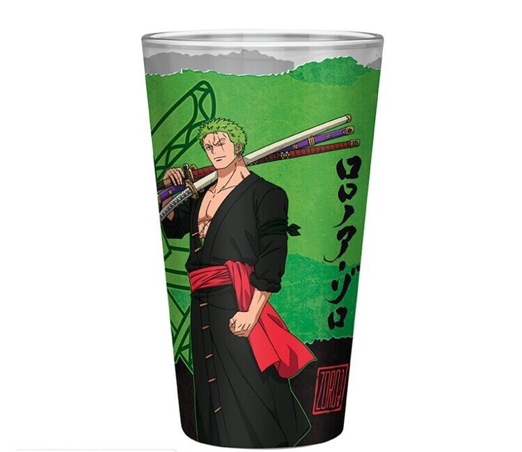 ABY STYLE Sklenice One Piece - Zoro, 0,4 l