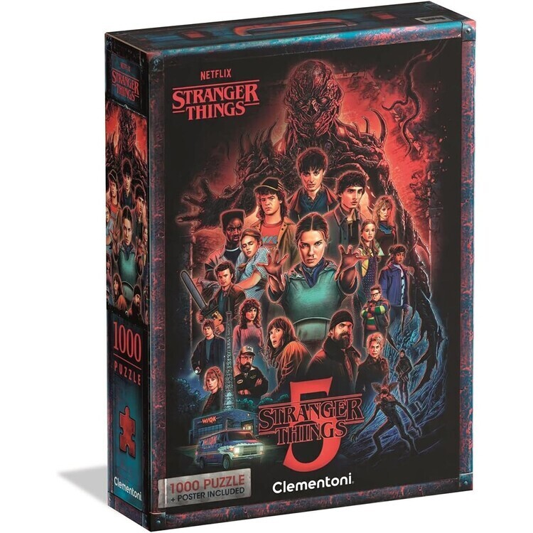 CLEMENTONI Puzzle Stranger Things 5, 1000 ks