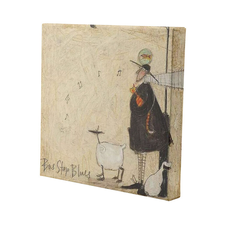 PYRAMID Obraz na plátně Sam Toft - Bus Stop Blues, 2 - 40×40 cm