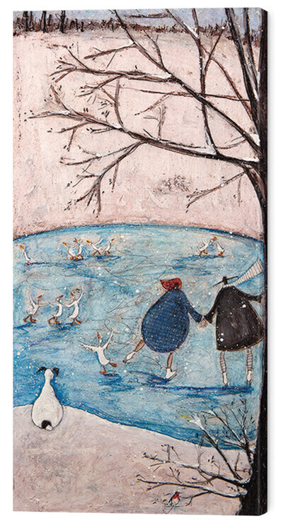 PYRAMID Obraz na plátně Sam Toft - Winter, 2 - 50×100 cm