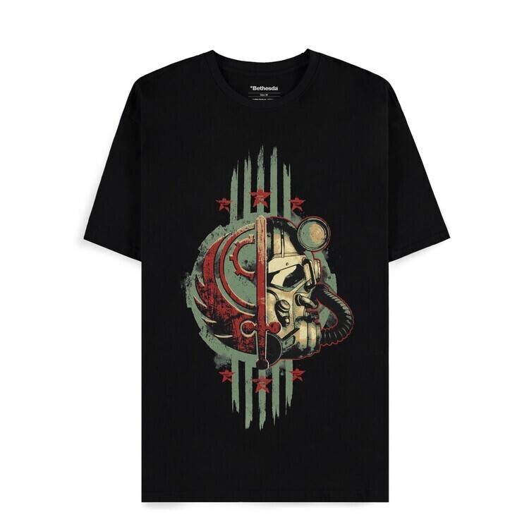DIFUZED Tričko Fallout TV Series - Wault 33 - Brotherhood Crest, S