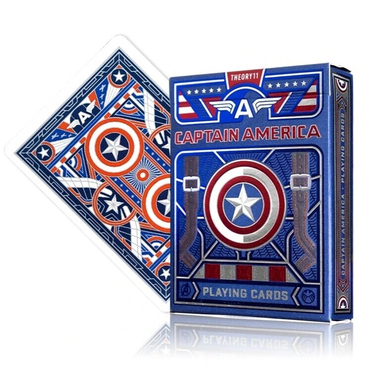 HEO Hrací karty Hrací karty Captain America - Patriotic Design