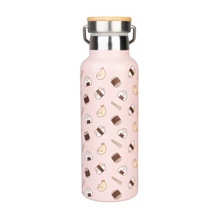 GRUPO ERIK Láhev Pusheen - Sushi Roll Handle, 0,5 l
