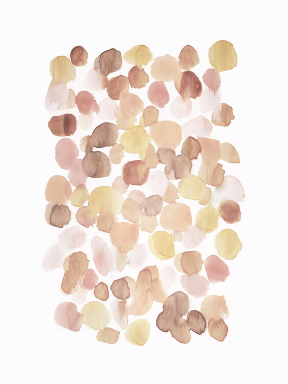 Sisi & Seb Plakát, Obraz - Terracotta Splatters, Sisi & Seb, 30 × 40 cm