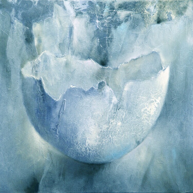 Annette Schmucker Plakát, Obraz - Egg shell, Annette Schmucker, 40 × 40 cm