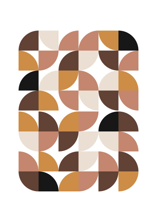 Nordic Creators Plakát, Obraz - Geometric I, Nordic Creators, 30 × 40 cm