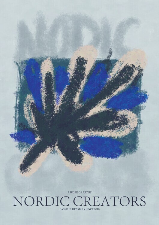 Nordic Creators Plakát, Obraz - Abstract V, Nordic Creators, 30 × 40 cm