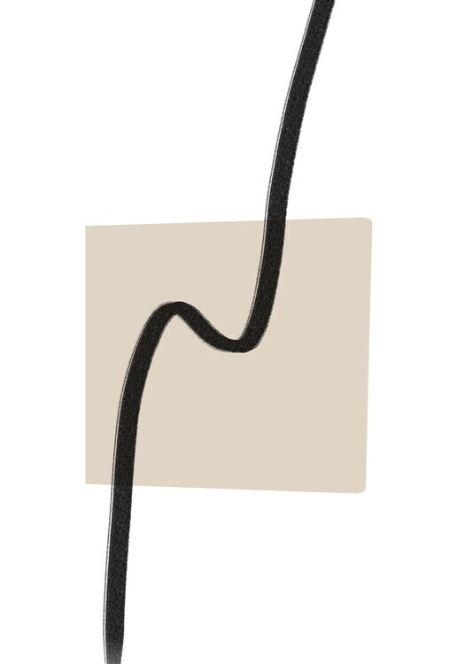 Veronika Boulová Plakát, Obraz - Abstract art4, Veronika Boulová, 26.7 × 40 cm
