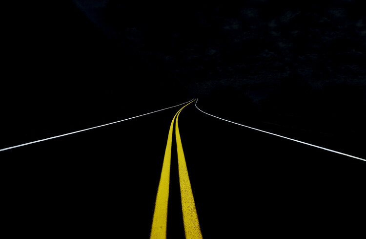 Roland Shainidze Plakát, Obraz - The Road to Nowhere, Roland Shainidze, 40 × 26.7 cm