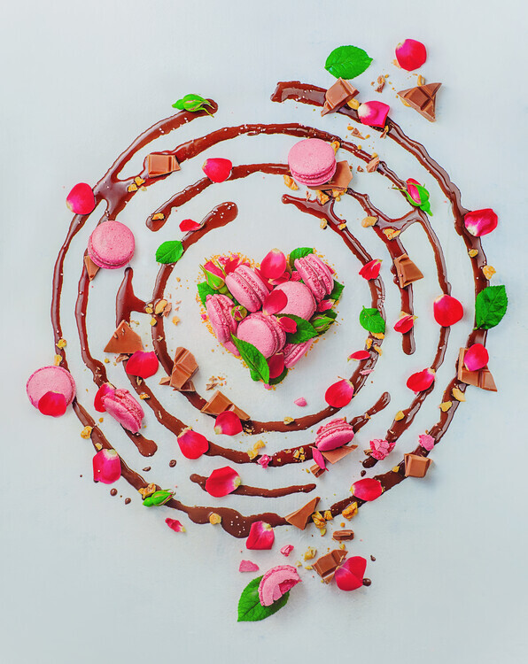 Dina Belenko Plakát, Obraz - My Hungry Valentine (Sweet Version), Dina Belenko, 30 × 40 cm