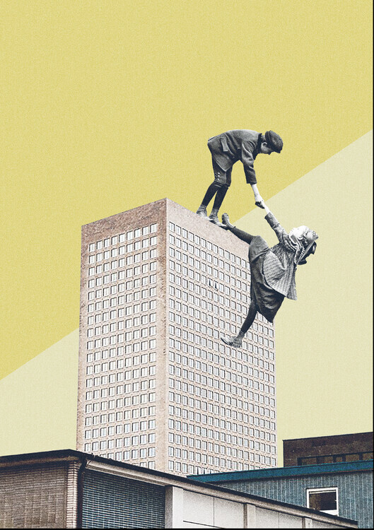 Maarten Léon Plakát, Obraz - Let's do stupid shit together, Maarten Léon, 26.7 × 40 cm