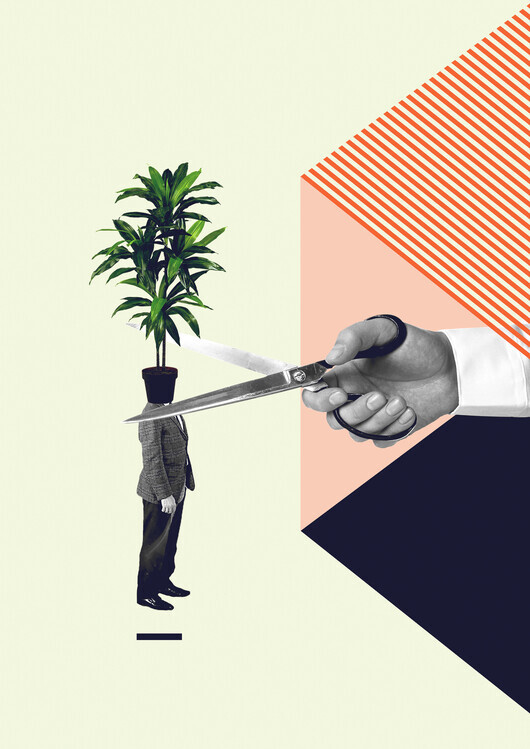 Maarten Léon Plakát, Obraz - C is for cut the crap, Maarten Léon, 30 × 40 cm