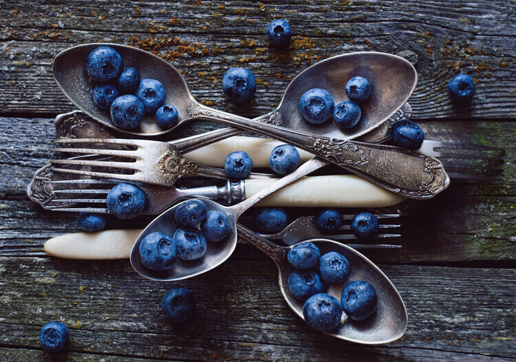 Aleksandrova Karina Plakát, Obraz - SpoonsaBlueberry, Aleksandrova Karina, 40 × 26.7 cm