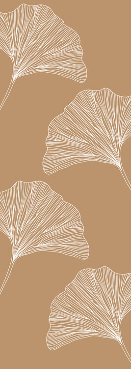 Veronika Boulová Plakát, Obraz - Nude ginkgo, Veronika Boulová, 21.3 × 60 cm