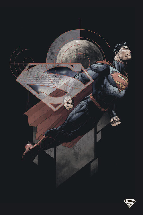 Europosters Plakát, Obraz - Superman - Stellar, 26.7 × 40 cm