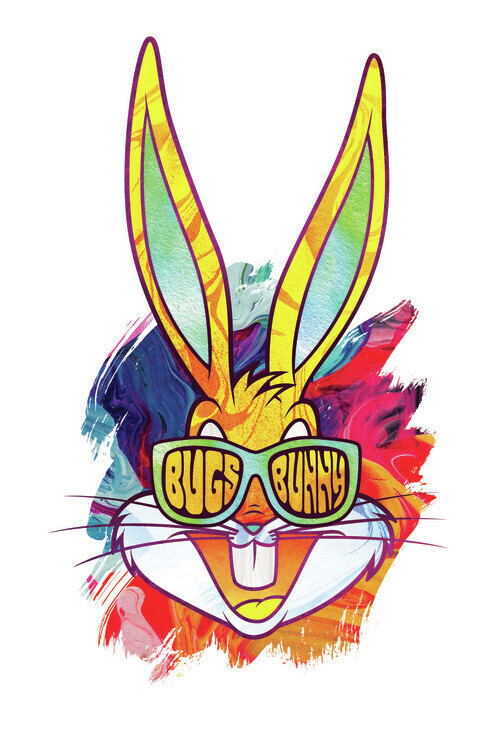 Europosters Plakát, Obraz - Reggae Bugs Bunny, 26.7 × 40 cm