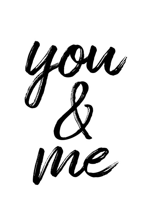Martina Pavlova Plakát, Obraz - You and me, Martina Pavlova, 30 × 40 cm