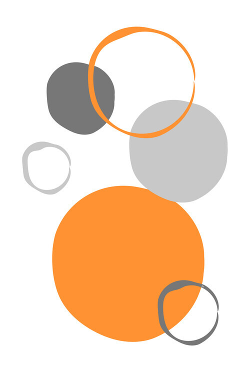 Martina Pavlova Plakát, Obraz - Orange World, Martina Pavlova, 26.7 × 40 cm
