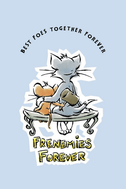 Europosters Plakát, Obraz - Tom a Jerry - Nepřátelé navždy, 26.7 × 40 cm