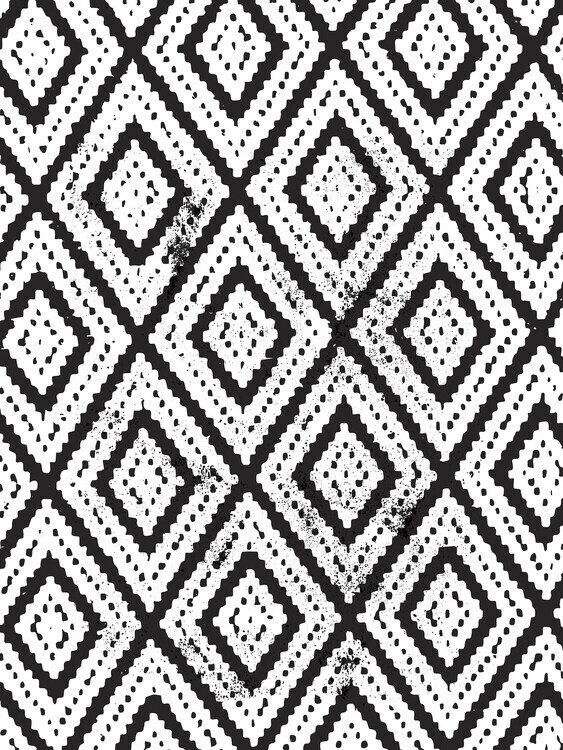 Sisi & Seb Plakát, Obraz - Boho Pattern, Sisi & Seb, 30 × 40 cm