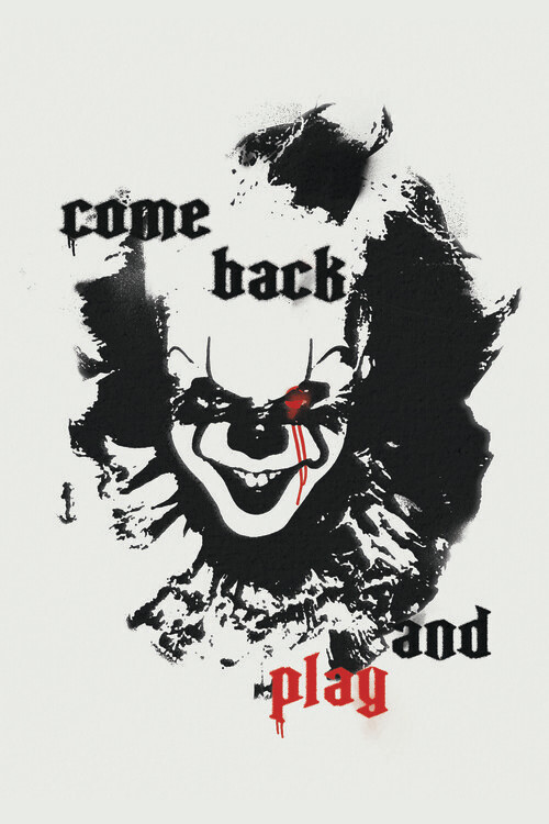 Europosters Plakát, Obraz - IT - Come back and play, 26.7 × 40 cm