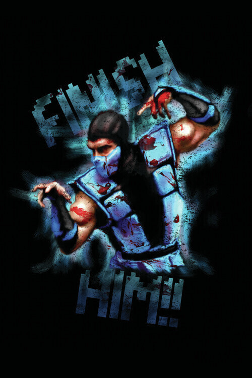 Europosters Plakát, Obraz - Mortal Kombat - Finish him, 26.7 × 40 cm