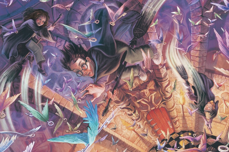 Europosters Plakát, Obraz - Harry Potter -Winged Keys, 40 × 26.7 cm