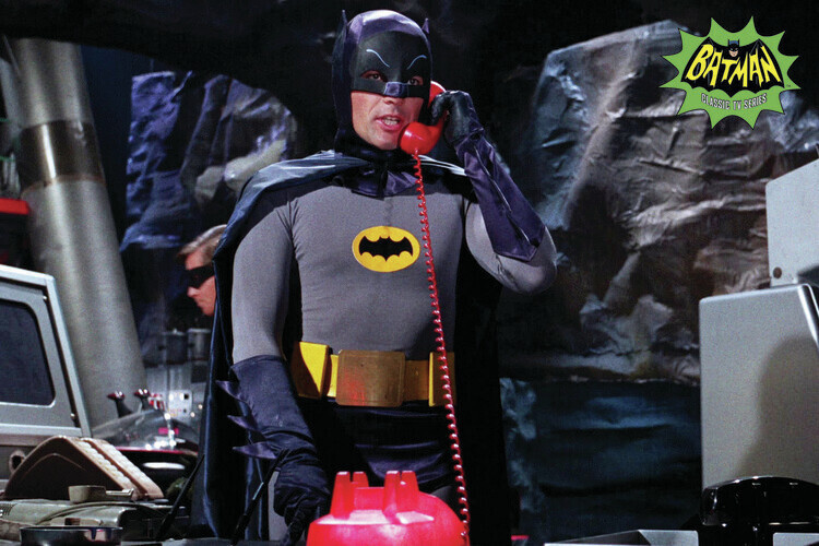 Europosters Plakát, Obraz - Batman - Classic 1966, 40 × 26.7 cm