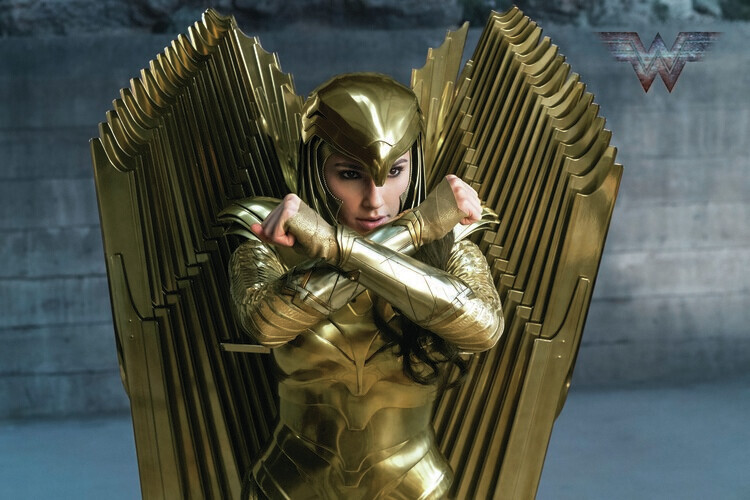 Europosters Plakát, Obraz - Wonder Woman 84 - Golden, 40 × 26.7 cm