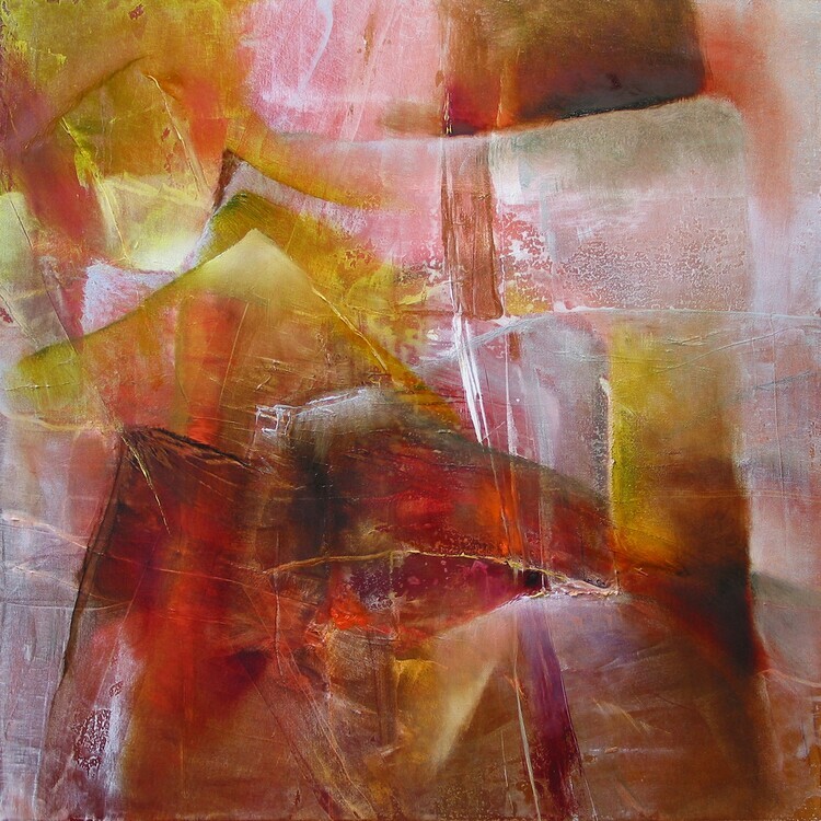 Annette Schmucker Plakát, Obraz - playing with colours, Annette Schmucker, 40 × 40 cm