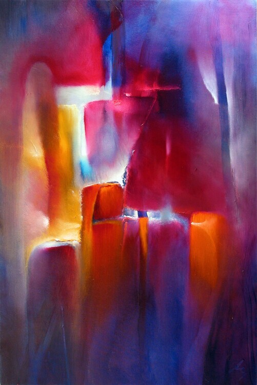 Annette Schmucker Plakát, Obraz - play with colours, Annette Schmucker, 26.7 × 40 cm