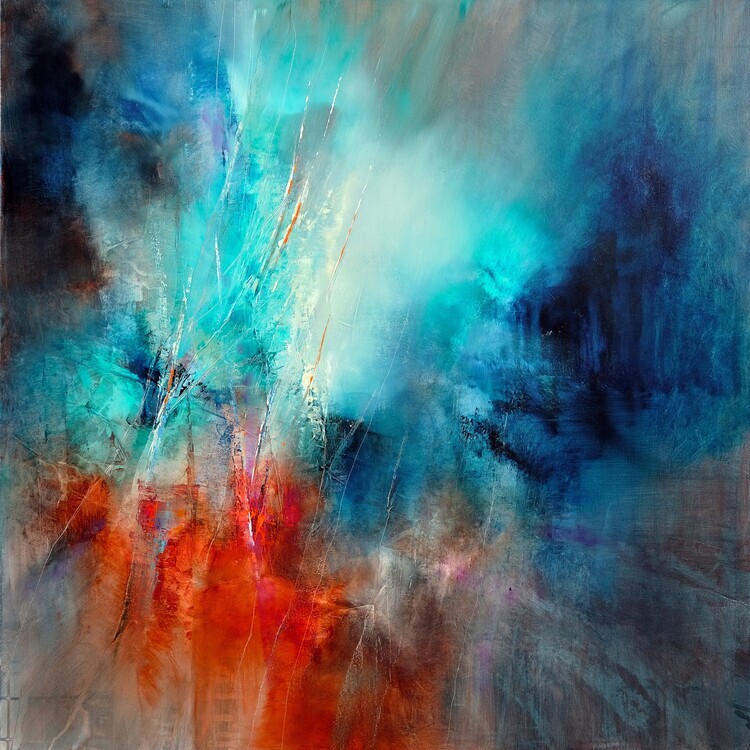 Annette Schmucker Plakát, Obraz - epicenter, Annette Schmucker, 40 × 40 cm