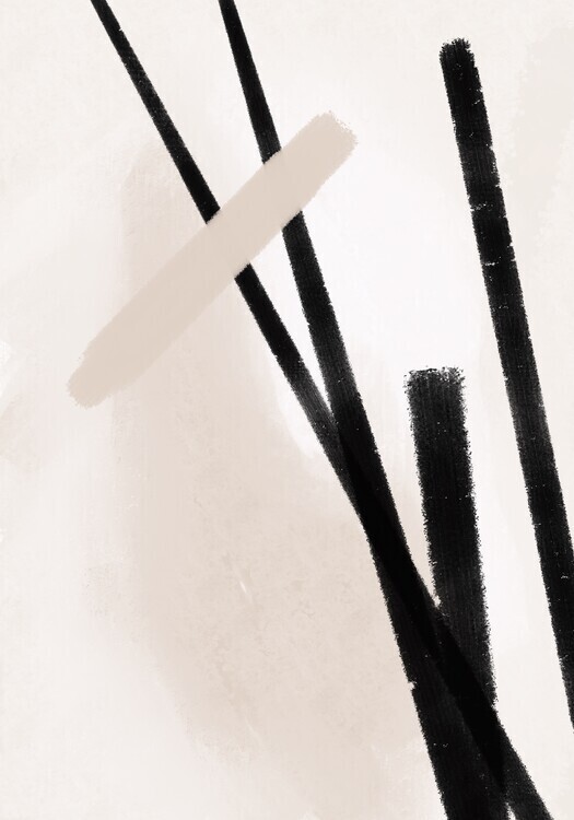 Veronika Boulová Plakát, Obraz - abstract mind 4, Veronika Boulová, 26.7 × 40 cm