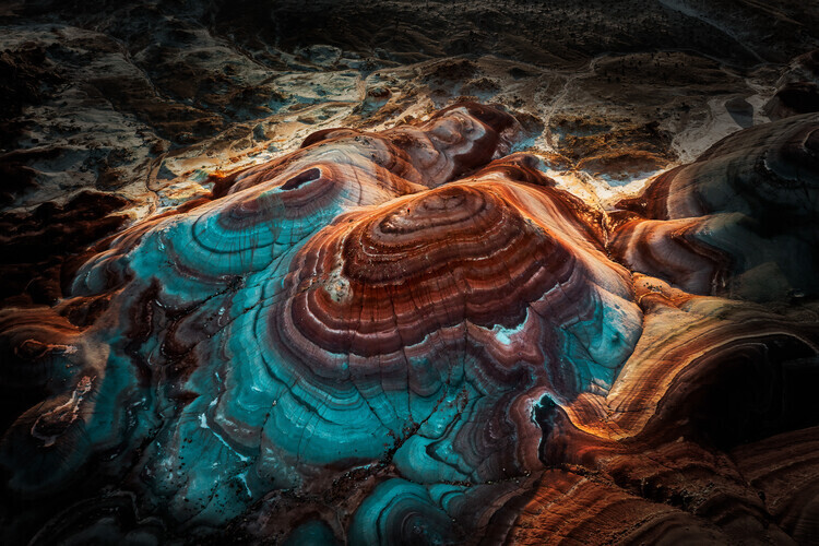 James Bian Plakát, Obraz - Landscape of Mars, James Bian, 40 × 26.7 cm