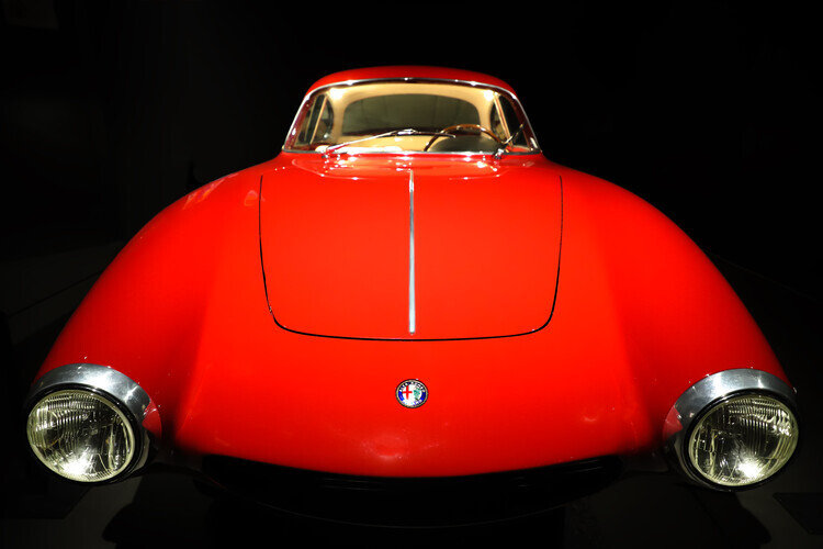 Franz Baumann Plakát, Obraz - Oldtimer Alfa Romeo Giulietta Speciale, Franz Baumann, 40 × 26.7 cm