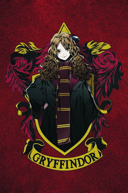 Europosters Plakát, Obraz - Hermione Granger - Manga, 26.7 × 40 cm