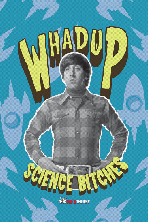 Europosters Plakát, Obraz - Teorie velkého třesku - Whadup, 26.7 × 40 cm