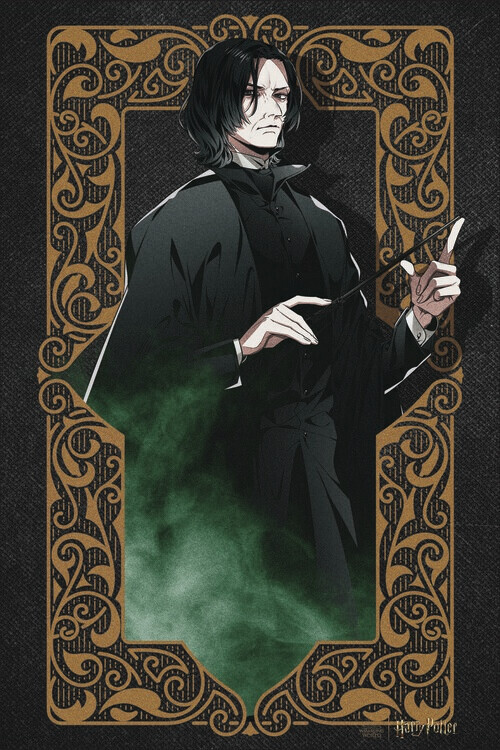Europosters Plakát, Obraz - Severus Snape - Manga, 26.7 × 40 cm