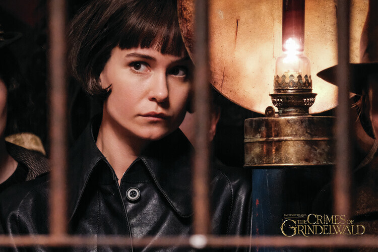 Europosters Plakát, Obraz - Fantastická zvířata - Tina agent, 40 × 26.7 cm