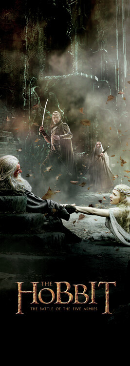Europosters Plakát, Obraz - Hobbit - The White Council, 21.3 × 60 cm